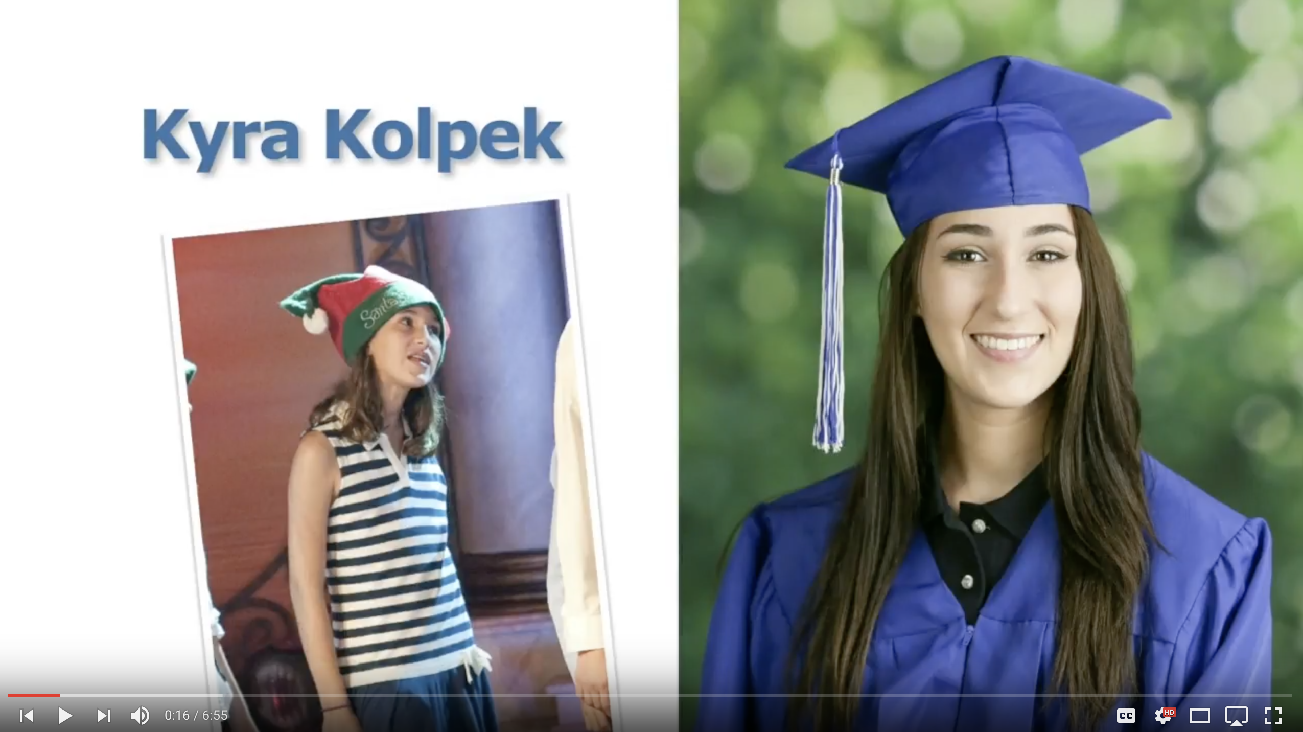 Kayla Gallagher – Class of 2017 – Clearwater Academy Int – Private School